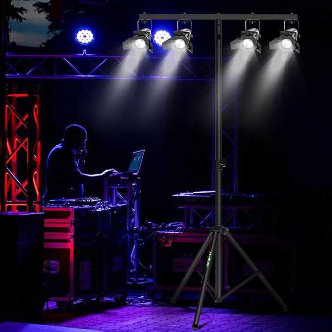 Dj Light Stand Metal T-Bar Stage Stand - Image 7