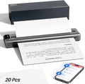 Phomemo Upgraded Q302 Portable Printer, Ultra-High 300dpi Inkless Printer by Phomemo