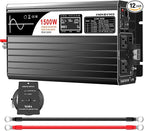 Xijia 1500W Pure Sine Wave Inverter DC 36v to 120v Inverter 60HZ Solar Converter by XIJIA