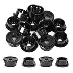 25 Pcs Cable Grommet, Snap Bushing 3/4" Mounting Diameter, Flexible by BOPOREAE