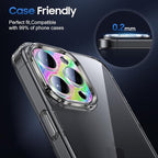 UniqueMe for 3 Pack iPhone 16 Pro/iPhone 16 Pro Max Camera Lens Protector - Image 6