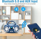 MEGATEK Portable CD Player Boombox - Image 4