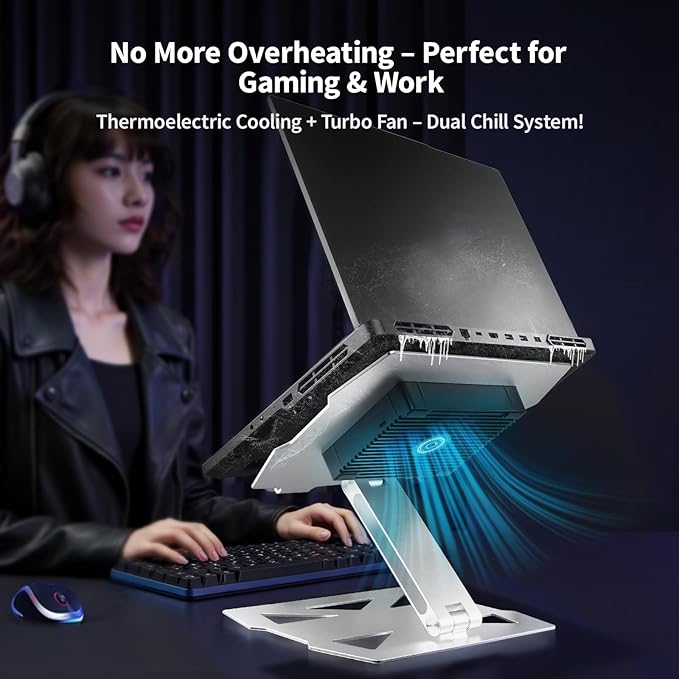 IMMOENUC Laptop Cooling Stand - Image 4