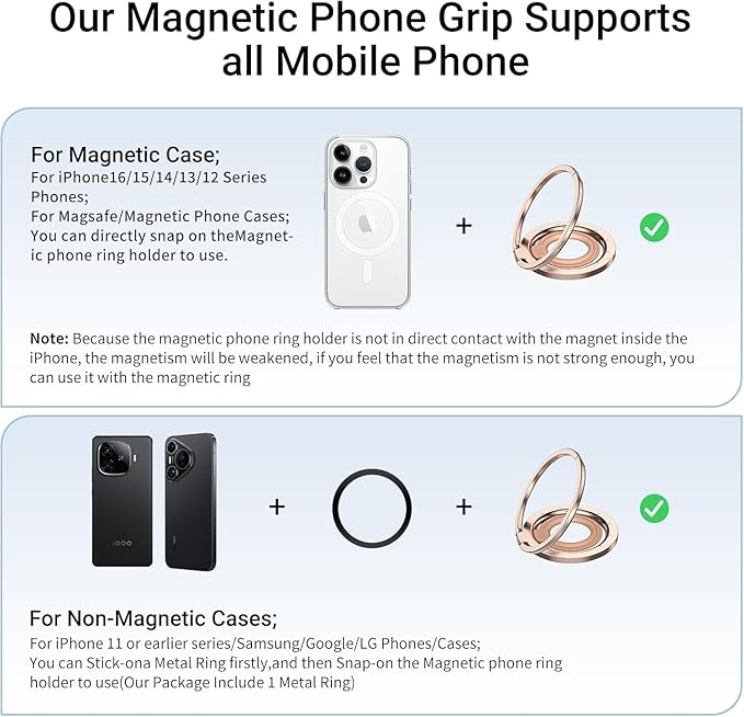 OPSO Magnetic Phone Ring Holder - Image 6