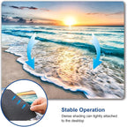 Mouse Pad, Premium-Textured Mouse Mat, Non-Slip Rubber Base Mousepad - Image 6
