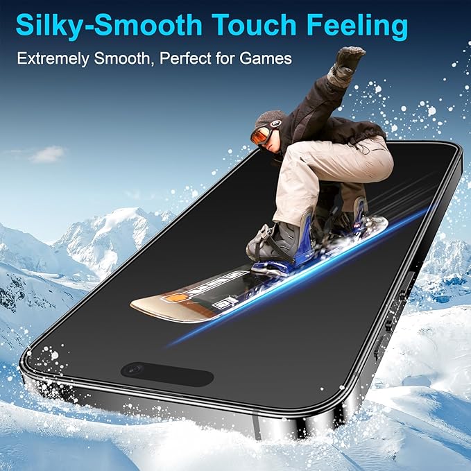 Mothca 2 Pack Matte Glass Screen Protector - Image 4