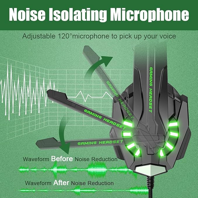 BENGOO G9000 Stereo Gaming Headset - Image 4