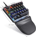 MOTOSPEED K27 One-Handed Mechanical Mini Gaming Keypad 27 Keys, 9 LED Backlit - Image 3