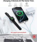 Temdan for Travel Vacation Essentials, 3 in 2 USB C Cable for Apple Watch - Image 4