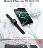 Temdan for Travel Vacation Essentials, 3 in 2 USB C Cable for Apple Watch - Image 3