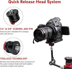 IFOOTAGE Magic Arm Clamp MA5-6, 11 Inches Adjustable Friction Power - Image 4