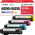 6510 6515 Toner Cartridge 106R03480 106R03477 106R03478 106R03479 Replacement by JCTONER