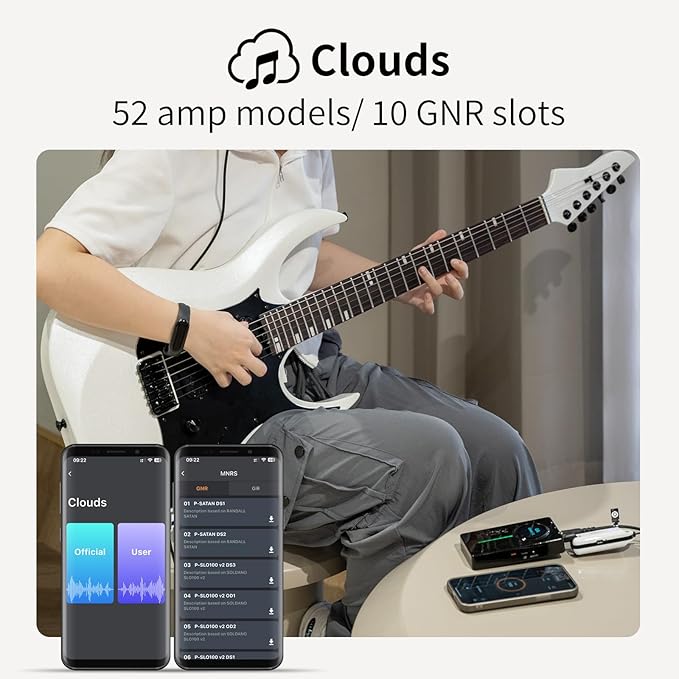 MOOER P2 Guitar Multi-Effects Pedal Headphone - Image 7