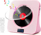 Desktop CD Player with Speakers, ROADOM Bluetooth CD Player with Hi-Fi Stereo - Image 2