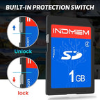 INDMEM SD Card 1GB, 6 Packs Class 4 1GB Flash Memory Card MLC Standard Secure - Image 4