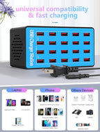 Charging Station, 100W20Port USB Charging Station, Charging Station - Image 4