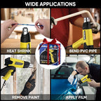 ROMECH 1500W Heavy Duty Heat Gun, Variable Temperature Control Hot Air Gun Kit - Image 5