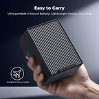 K&F CONCEPT V Mount Battery, 99Wh 6700mAh V-Mount Battery - Image 7