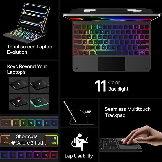 typecase Keyboard Case for iPad Pro 13-inch 2024, Magic Keyboard - Image 3