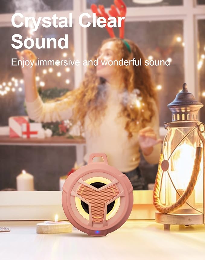 EBODA Bluetooth Shower Speaker, Waterproof Portable Wireless Speakers - Image 2