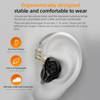 KZ ZAR in-Ear Monitor 7BA+1DD Hybrid 8 Drivers Gaming Earbuds HiFi Bass Noise - Image 2