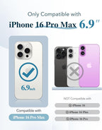 BERFY Magnetic for iPhone 16 Pro Max Case, Compatible - Image 2