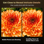 SMALLRIG 75mm HD Master Macro Lens, T-Mount Lens - Image 5