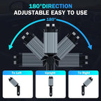 Car Charger with Starlight, 66W USB C Fast Car Chargers Adapter, 4 in 1 - Image 5