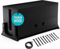 Extra Large Cable Management Box, Wood Cord Hider Box & Organizer by COREMINDED