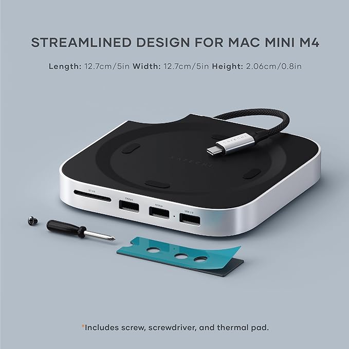 Satechi Mac mini M4 Hub & Stand - Image 7