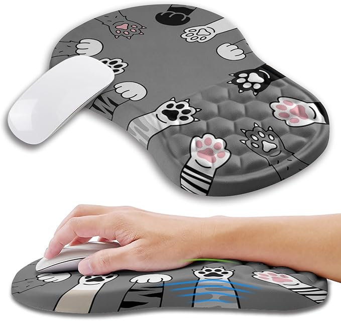 Ergonomic Mouse Pad Wrist Support by KUOSGM
