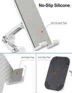 OCYCLONE Phone Stand, Adjustable Height and Angle Foldable Cell Phone Stand - Image 3