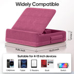 KDD Tablet Pillow Stand with Storage, Foldable iPad Holder - Image 8