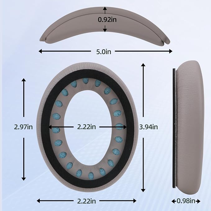 Earpads and Headband Pad Compatible - Image 6
