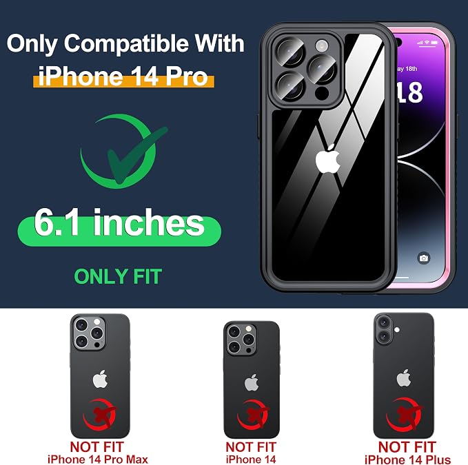 for iPhone 14 Pro Case Waterproof - Image 7