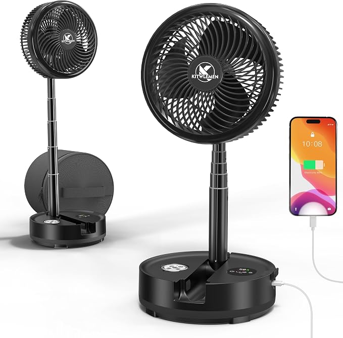 40000mAh Battery Operated Camping Fan by KITWLEMEN