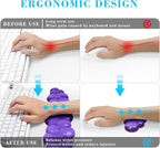 Gel Cloud Keyboard and Mouse Wrist Rest, Cute Wrist Support and Arm Support - Image 2