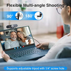 EMEET 3-in-1 4K Webcam with Microphone and Speaker, C980 PRO 60°-98° Wide Angle - Image 5