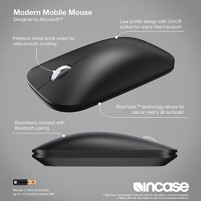 Incase Modern Mobile Mouse – Designed by Microsoft – Lightweight, Precision - Image 2