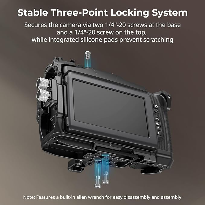 SmallRig Camera Cage Basic Kit for Blackmagic Design Cinema Camera 6K, Full - Image 4