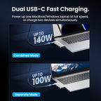 VENTION USB C Hub for MacBook Neo/Air/PRO, 80Gbps Detachable Magnetic 8K USB-C - Image 6