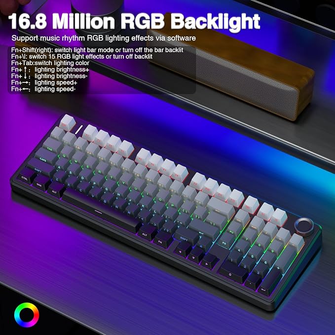 AULA F99 Pro Wireless Mechanical Keyboard - Image 4