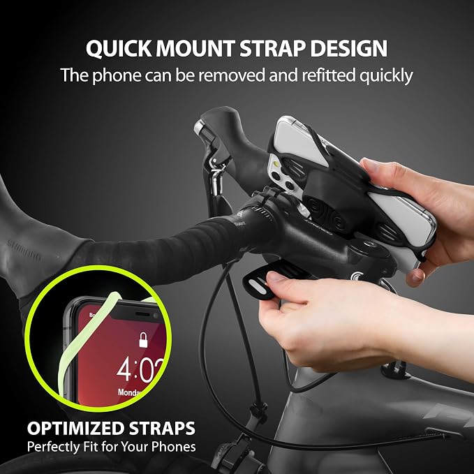 BONE】 Bike Tie Pro 4 Bike Phone Mount Bicycle Phone Holder - Image 6
