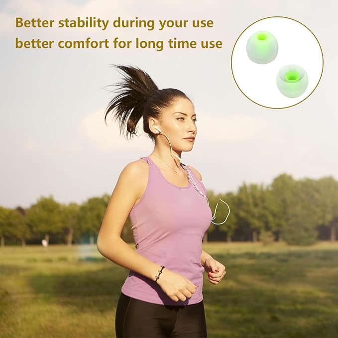 Earbud Replacement Tips Silicone Earbud Tips Earbud Covers Fit - Image 6