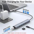 USB C Hub 10Gbps, MOKiN USB C Splitter - Image 6