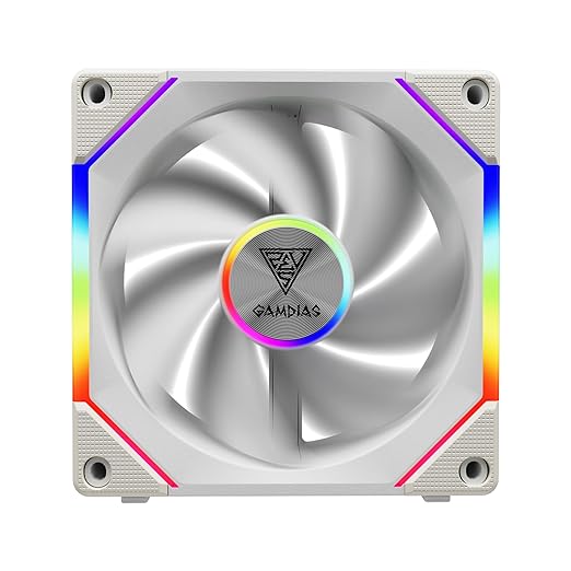 GAMDIAS Aeolus P2-1203U 120mm ARGB PWM Fan, Include Reverse Fan Blade x3 - Image 13