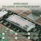 RK ROYAL KLUDGE R75 Mechanical Keyboard Wired - Image 2