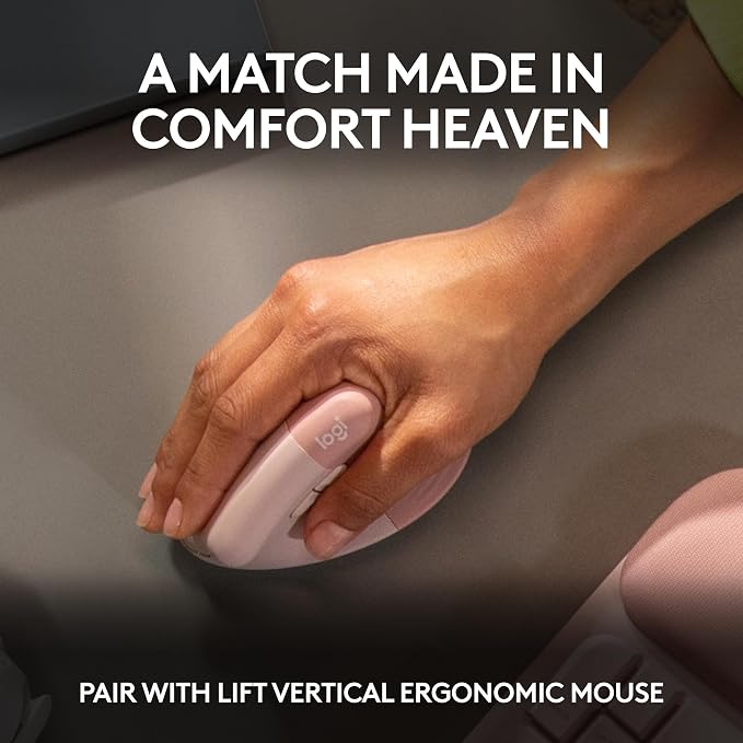 Logitech Wave Keys Wireless Ergonomic Keyboard - Image 8