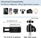 Overhead Tripod Mount for Camera Webcam Ring Light, Over Head Articulating Arm - Image 5