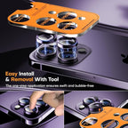 Camera Lens Protector for iPhone 16 Pro Max/16 Pro/15 Pro Max/15 Pro/14 Pro - Image 6